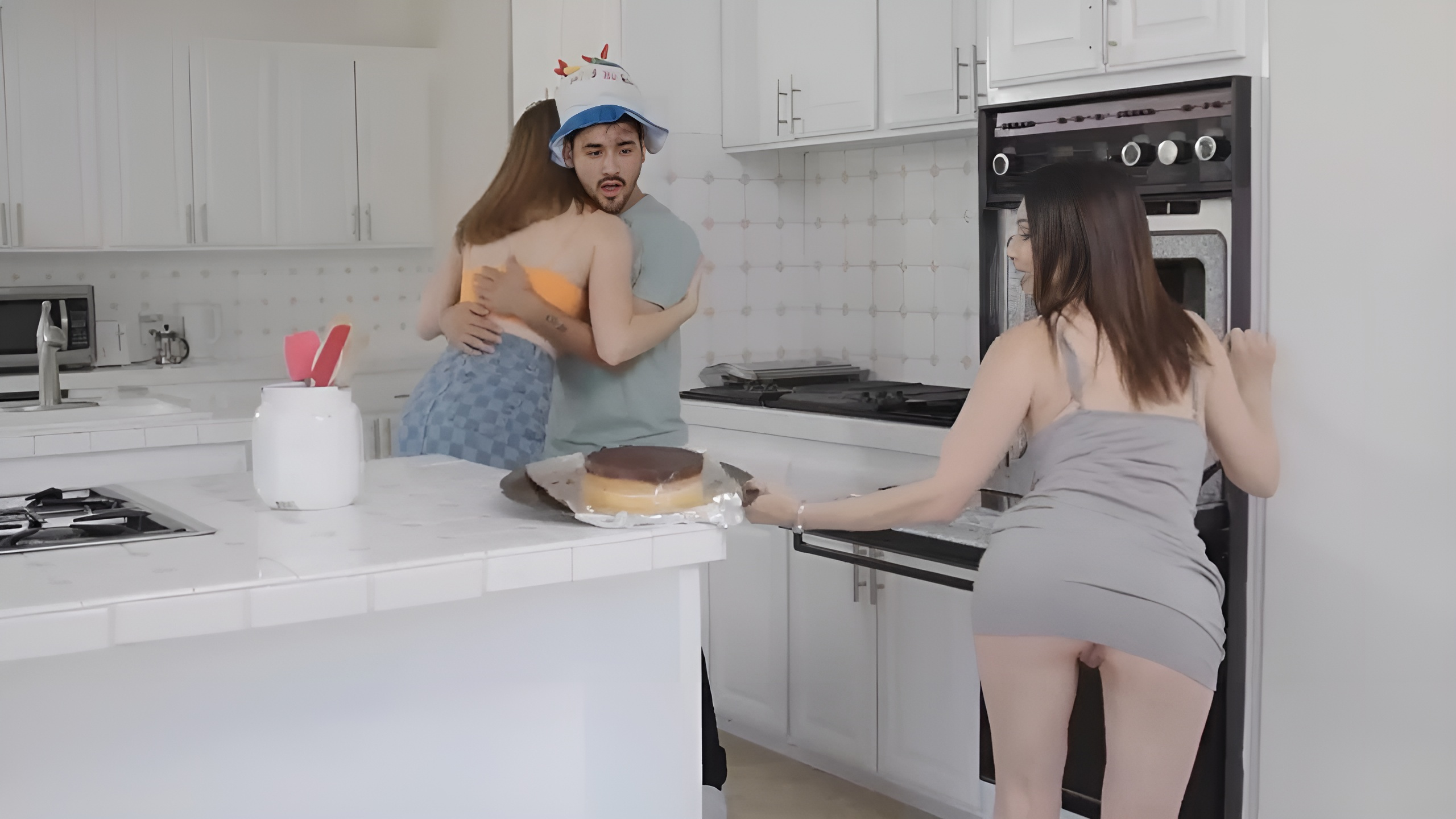 Die Mutter meiner Freundin hat versucht, mich zu ficken