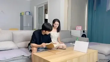 While reading a book, my sister-in-law wanted to suck my cock