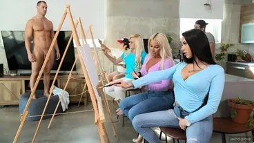Fodendo colegiais estudando para desenhar seios grandes...