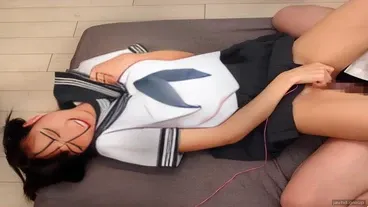 Estudante sexy e caras de sorte