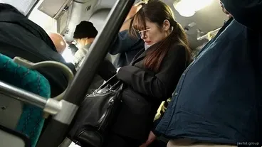 지하철에서 변태